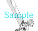 個人使用OK! 武器デザイン致します カッコイイ武器デザインをお届けします! イメージ8