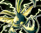 カッコよさ全開、迫力満点の昆虫のイラストを描きます グッズや昆虫図鑑等のイラストにどうぞ！商用利用OKです！ イメージ2