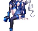 イラスト制作・モデリング制作致します 商用利用可！フルオーダーイラスト&モデリング！ イメージ2