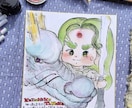 あのたの守護様描いちゃいます 一生物の贈り物をお探しのあなたへアクリルフレーム付きです イメージ6