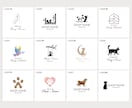 犬や猫など動物のデザインのおしゃれなロゴ作成します 低価格・短期間おしゃれなロゴ制作します イメージ7