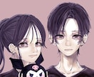 女の子向けのイラストを描きます ゆるふわで綺麗めなデザインです。 イメージ1