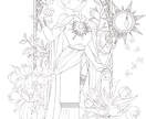 オリジナルの異形頭さんを描きます あなたの異形頭キャラクターを形にしてみませんか？ イメージ1