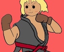 SNS全般向けの「ゆるい」アイコン作ります お好きなキャラクターや、その方の似顔絵を、ゆるく作成します！ イメージ1