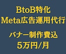 BtoB企業特化 Meta広告運用代行します Meta広告の運用により、リード獲得＆営業効率アップ！ イメージ1