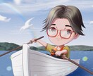 ３頭身（デフォルメ）キャラクター制作します ちょっとだけ特徴のある３頭身キャラクターはいかがですか？ イメージ7