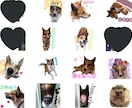 家族・ペットのLINEスタンプ作ります お写真から思い出のスタンプを！ イメージ1