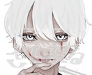 最短納品1日!SNSアイコン描きます かっこいい絵柄で描いて欲しい方に是非!! イメージ2