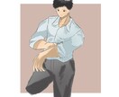 等身からミニキャラまでイラスト描きます アニメ調ミニキャライラストや等身イラストを描きます イメージ4