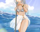 お好みのイラスト制作します キャラクター中心のストーリー性のあるイラスト イメージ4