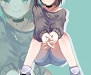 商用利用可！等身＆SDイラストセットでお描きします 等身イラストとSDイラストをセットでお描きします！単品でも可 イメージ3