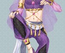 IRIAM可！キャラクター立ち絵制作します live2Dパーツ分けも可能です♪ イメージ5