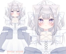 可愛い★ハイクオリティなlive2Dモデル作ります キャラクターデザイン～モデリングまで一括制作！ イメージ7