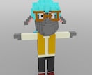 ボクセルでキャラクターや小物を作ります ボクセルアートをSNSのアイコンやイラスト素材に！ イメージ7