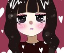 配信で使えるイラストやSNS用アイコンを描きます 色々な絵柄を描くことができます。 イメージ1