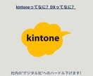 kintoneで何ができるのか教えます 業務改善にシステム導入したいが何がいいかお困りの方！ イメージ1
