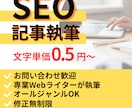 SEO対策OK！2,000文字から執筆いたします 専業Webライターが執筆！構成、WP入稿もお任せください！ イメージ1