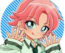 SNSなどで使えるアイコン制作します レトロな可愛いアニメイラストお探しの方に♪ イメージ3