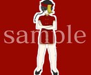 全身イラスト描きます オリジナルでかわいいイラスト描きます(=ﾟωﾟ)ﾉ イメージ3