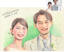 リアル色鉛筆画｜写真から似顔絵描きます 飾りたくなる一枚を、手描きで。 イメージ4
