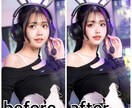 お写真のレタッチであなたの綺麗お手伝いします 韓国アイドル風や二次元風な加工からナチュラルまで！ イメージ5