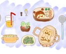シンプルで緩くてポップなイラストお描きします ゆるくてふわふわした感じのイラストを一所懸命頑張って描きます イメージ5