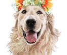ペット肖像画A3【犬・猫胸から上】をお描きします ご満足いただけるまで修正無制限。心を込めてお描きいたします。 イメージ3