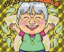 びっくりマンシール風似顔絵描きます アイコンや名刺、プレゼントに！！ イメージ4