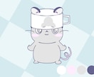 簡単オーダーであなた専用動物オリキャラ作ります 商用利用OK 自分だけのオリキャラを求めている方へ イメージ2