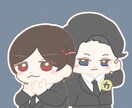 実績募集！もちもちデフォルメイラストお描きします SNSアイコン･ホームページ･グッズ･動画などに！ イメージ3