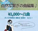 丁寧で自然な繋ぎの曲編集を承ります 現役チアリーダーのこだわり!丁寧で自然な曲編集♪ イメージ1