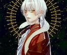 観賞用や待受イラストを描きます 【ラフ案2つ】【1人～BL/GL/NL】綺麗系イラスト イメージ4