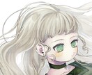 最短５日★アンニュイなオリジナルアイコン制作します 素朴で儚く繊細なイラストを描きます イメージ3