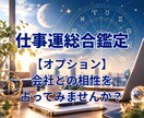 仕事運総合鑑定【天職・適職・人間関係など】占います ひとりで悩むのはもうおしまいにしませんか？ イメージ1