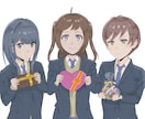 一枚絵作成します ビジネス・アイコン・動画・グッズなど様々な用途で制作可能です イメージ3