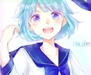 色塗り＊デジタル線画の着色を代行します 線画までは描けたけど…という方！ぜひ色塗りさせてください＾＾ イメージ2