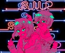 ポップな絵柄からダークな絵柄までます もうひとつのSNSのヘッダー注文よりクオリティ高めのイメージ イメージ5