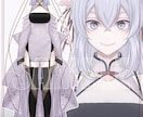 立ち絵、動画サムネイル等人物のイラスト描きます 立ち絵、一枚絵、サムネ、アイコン等幅広く制作可能です イメージ2