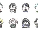 ゆるっと可愛いミニキャラを早めに納期させて頂きます ふわふわとした線で美味しそうなほっぺを意識してます☾ イメージ2