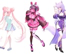 目を引く色彩豊かな厚塗り絵描きます 配信サムネイル、歌ってみた、グッズ、アイコンなど イメージ8