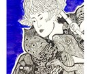 個性的な和風の絵を描きます 浮世絵、和を現代に感じたいあなたへ イメージ1