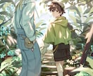 目を引くイラスト描きます カワイイ系からカッコイイ系まで幅広い絵柄に対応しております イメージ5