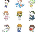 クレヨン風のかわいいSNSアイコンを作成します クレヨンで描いたような優しいタッチで、誰にでも好印象！ イメージ2