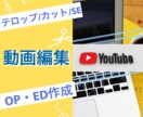 迅速対応！ Youtubeの動画編集承ります 長期のご依頼大歓迎!! 丁寧な制作を心掛けます!! イメージ1