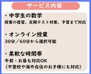 元数学教師が優しく丁寧にオンライン指導します できる！わかる！が増えていく数学ねこの教室 イメージ3