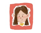 写真から手描き風似顔絵アイコン、イラストを描きます SNSアイコンにぴったり！かわいい手描きイラスト イメージ3