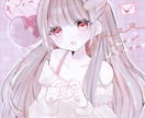 ふわっと可愛いアイコン描きます あなただけのオリジナルアイコン作ります！ イメージ1