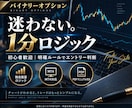 バイナリーオプション 簡単明確1分ロジック教えます 初心者歓迎!!ルールが明確なので簡単で迷いなし!! イメージ1