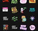 インスタのGIF作ります 自作イラスト、LINEスタンプがInstagramで使える! イメージ2