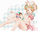 全身イラスト作成します TRPGなどにも使える可愛いキャラクター作成します！ イメージ1